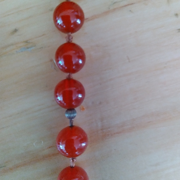 Genuine Carnelian Necklace - One of a kind - Picture 5 of 7